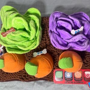 Interactive Dog Snuffle Toy – Hide & Treat Puzzle – New